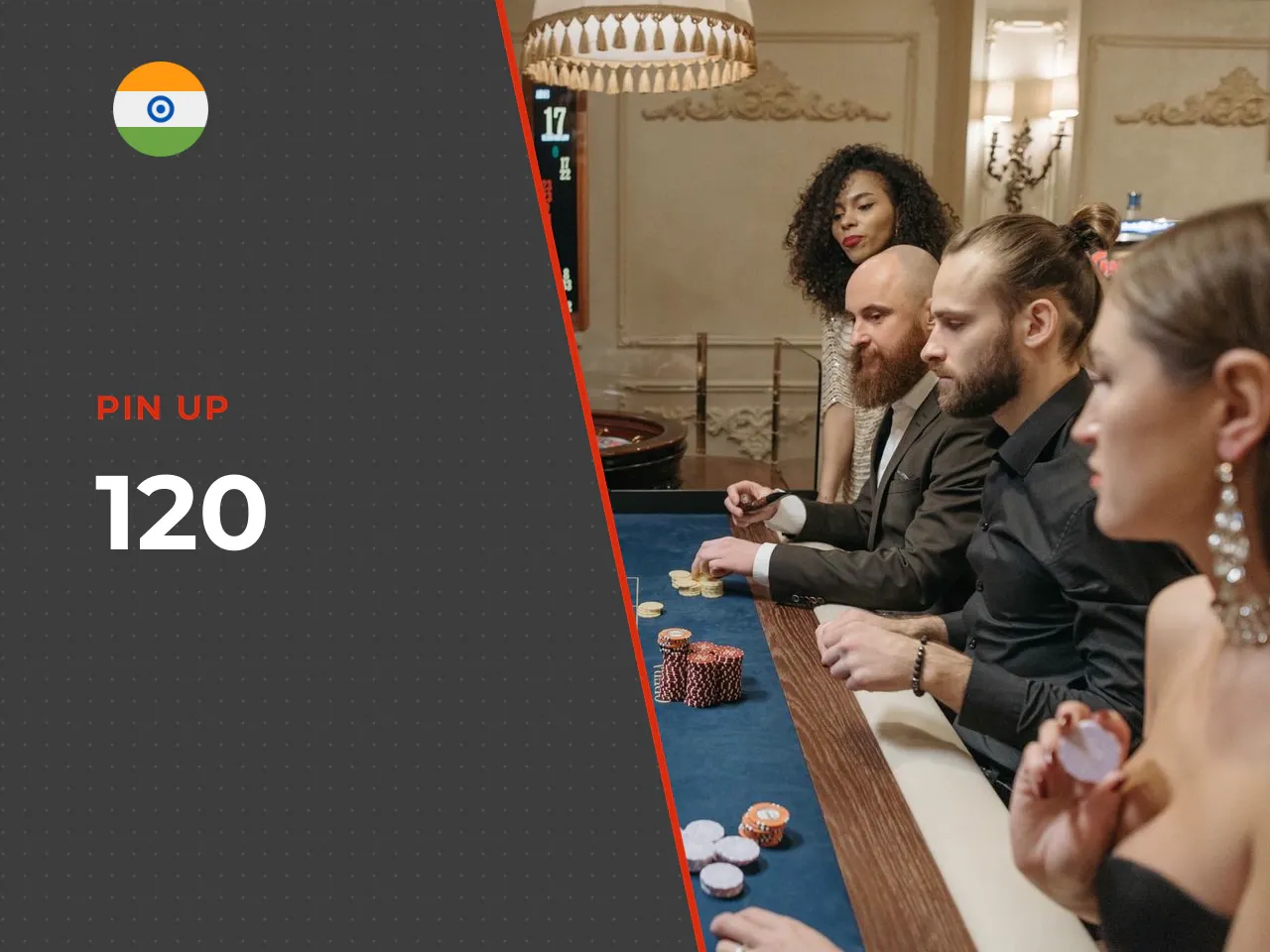 Welcome Bonus for New Players. Pin Up Casino offers separate welcome bonuses for the casino and sports betting verticals. **Casino welcome bonus (India):** - Deposit within 1 hour of registration: 120
