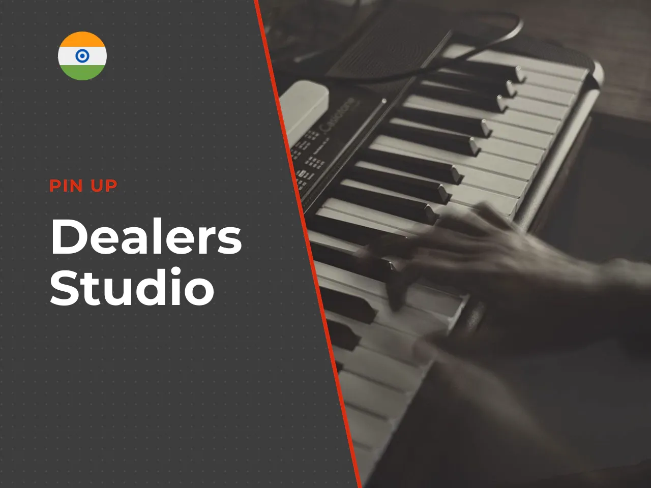 Dealers, Studio Feel and Real-Time Play. The studio setup uses real tables, cards, shoes, and chip trays. Multiple camera angles (overhead, close-up, wide shot) capture the action. Trained, profession