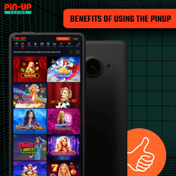 Main benefits of using Pin Up mobile app