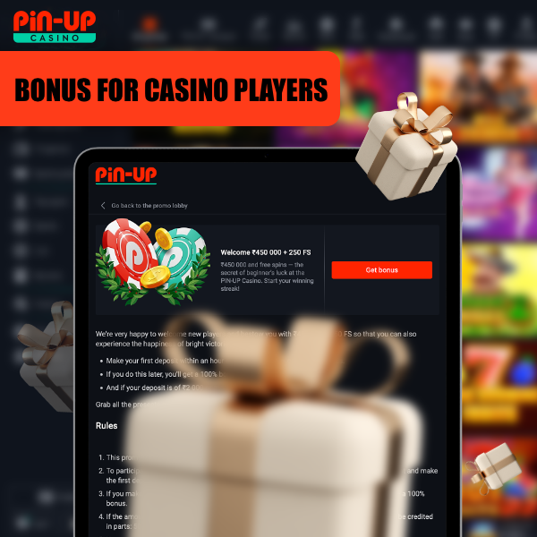 Pin Up Casino generously rewards its players with enticing bonuses.