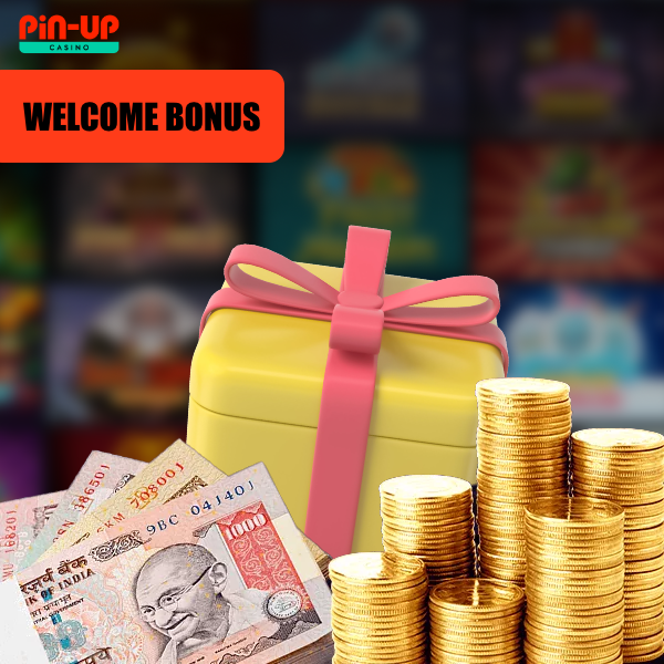 Welcome bonus at Pin Up Casino